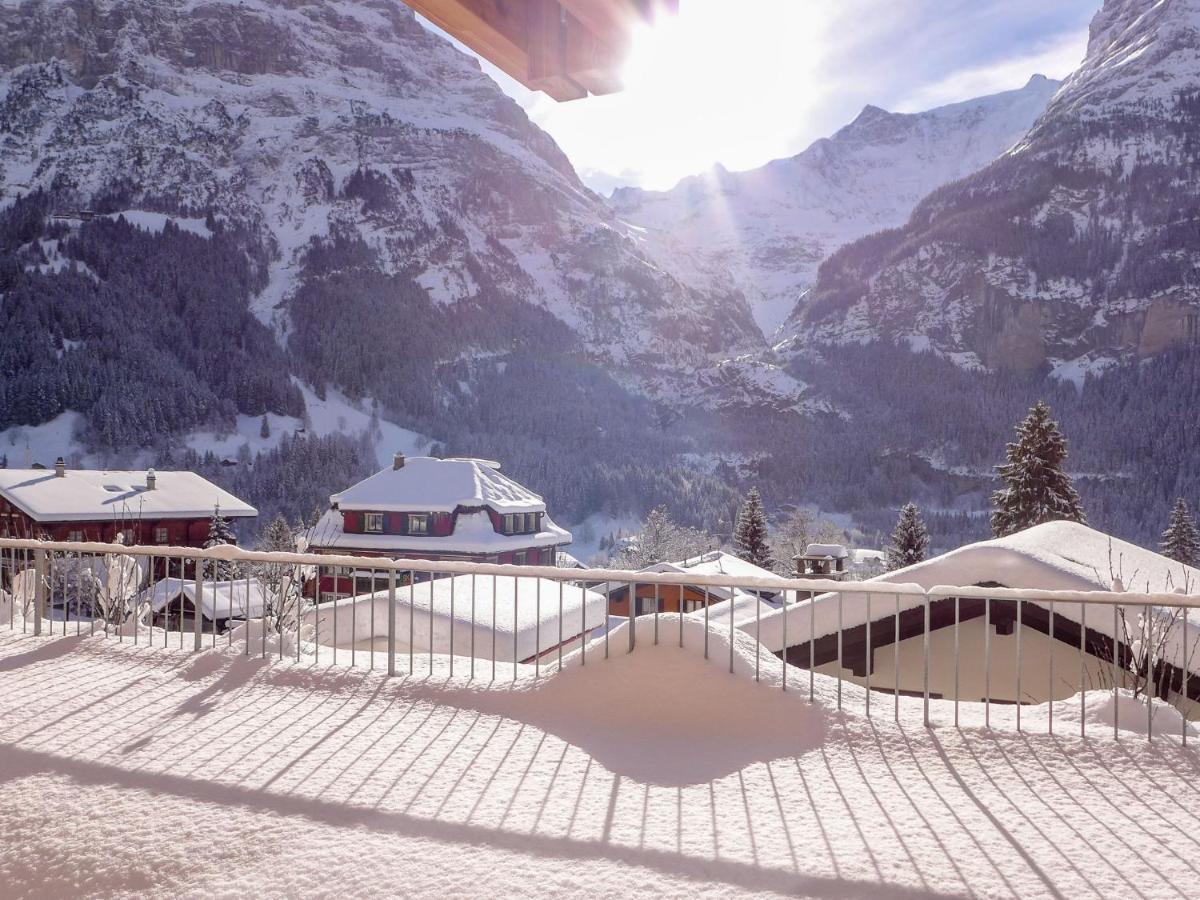 Apartment Chalet Achat Grindelwald Exteriör bild